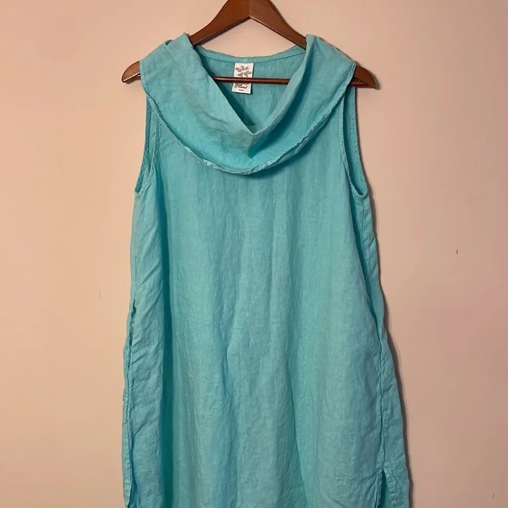 Match Point Linen Dress Size Small - Picture 2 of 6